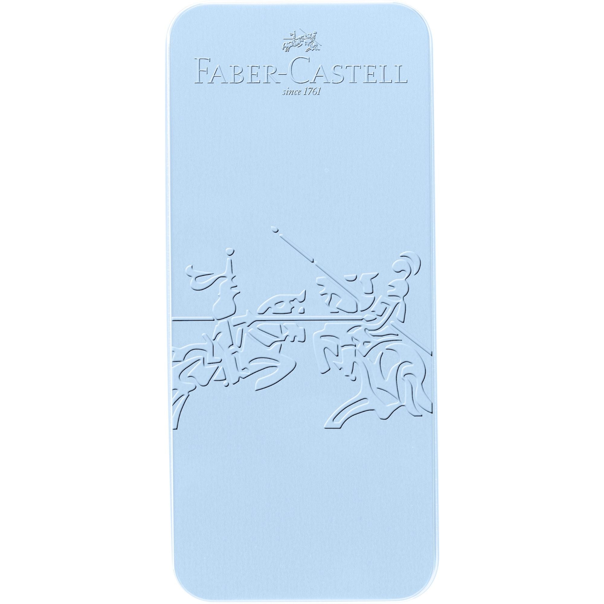 Set Pluma M/ Bolígrafo Grip 2010 Sky blue Faber-Castell