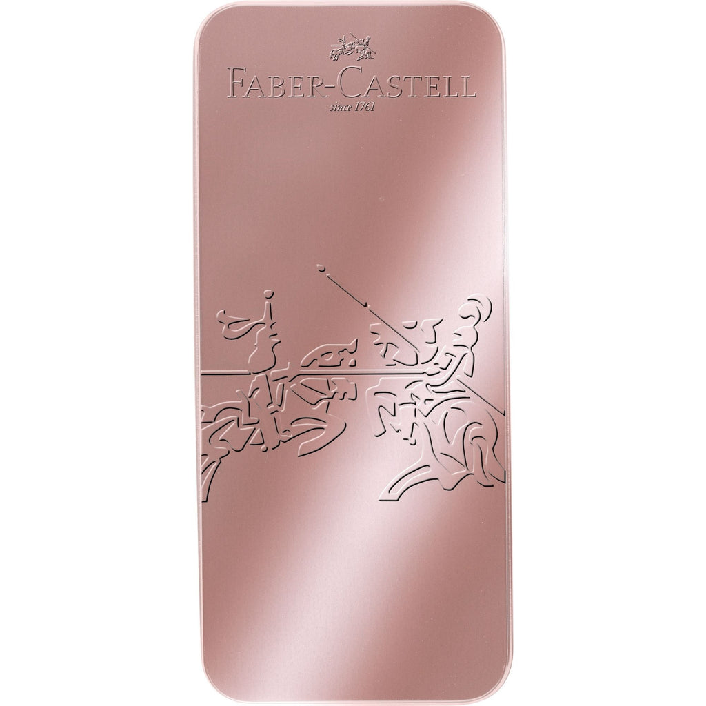 Set Pluma M/ Bolígrafo Grip 2011 Rosa palo Faber-Castell