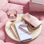 Set Pluma M/ Bolígrafo Grip 2011 Rosa palo Faber-Castell