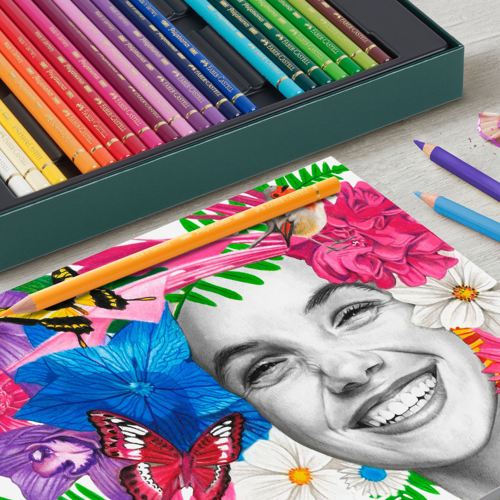 Set de Polychromos & Pitt Grafito Mate Faber-Castell x40