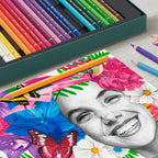Set de Polychromos & Pitt Grafito Mate Faber-Castell x40