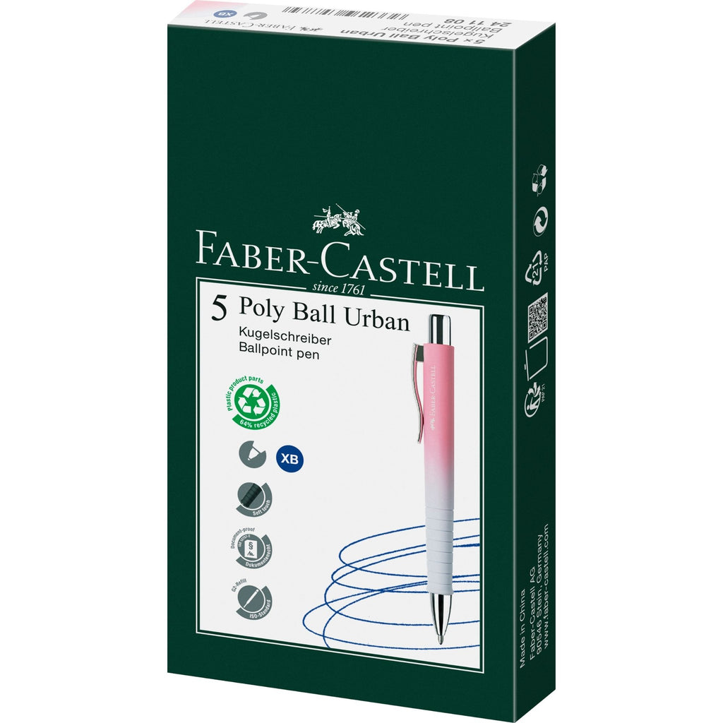 Bolígrafo Poly Ball Urban Sunset Faber-Castell
