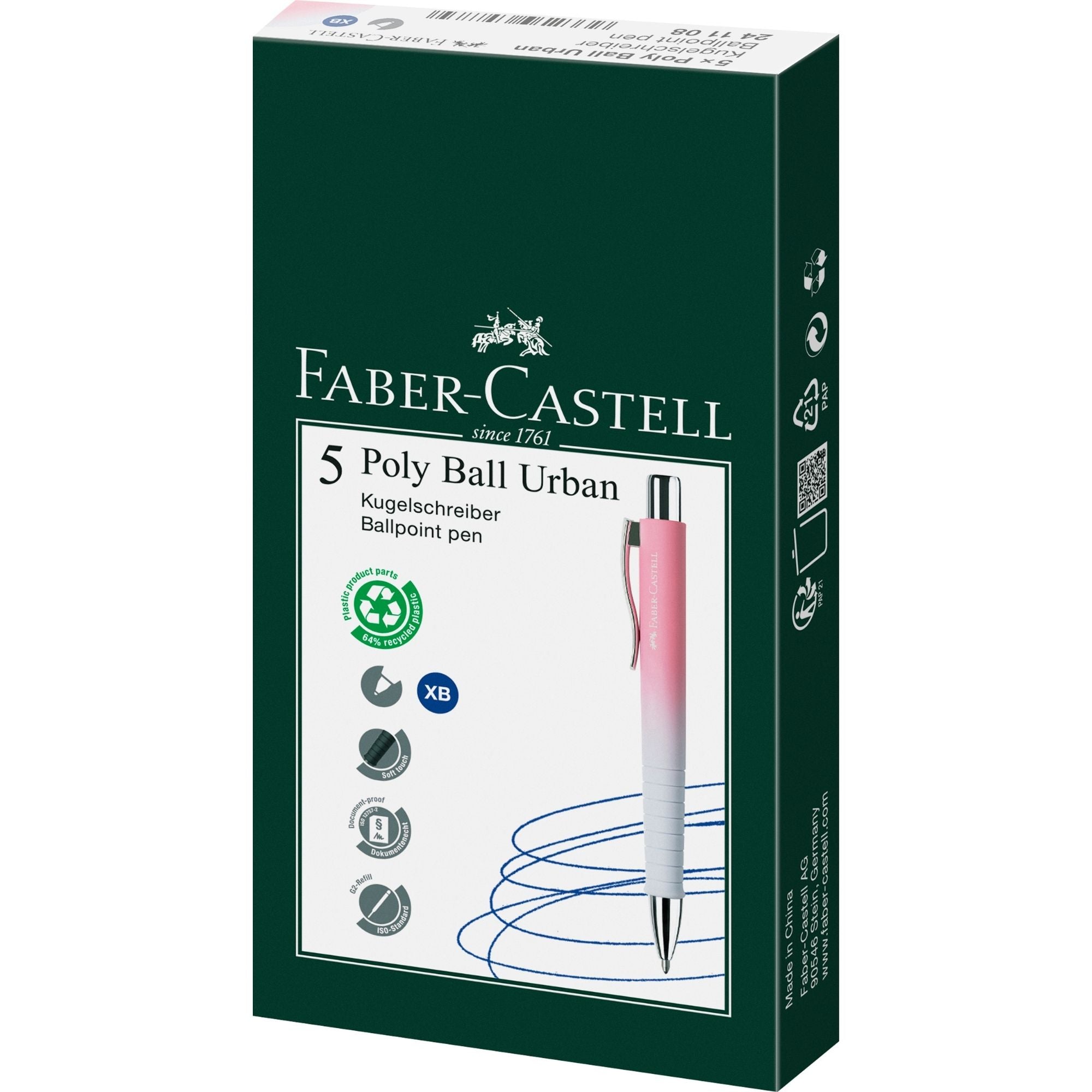 Bolígrafo Poly Ball Urban Sunset Faber-Castell