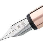 Pluma Neo Slim metal negro, rosegold, M Faber-Castell