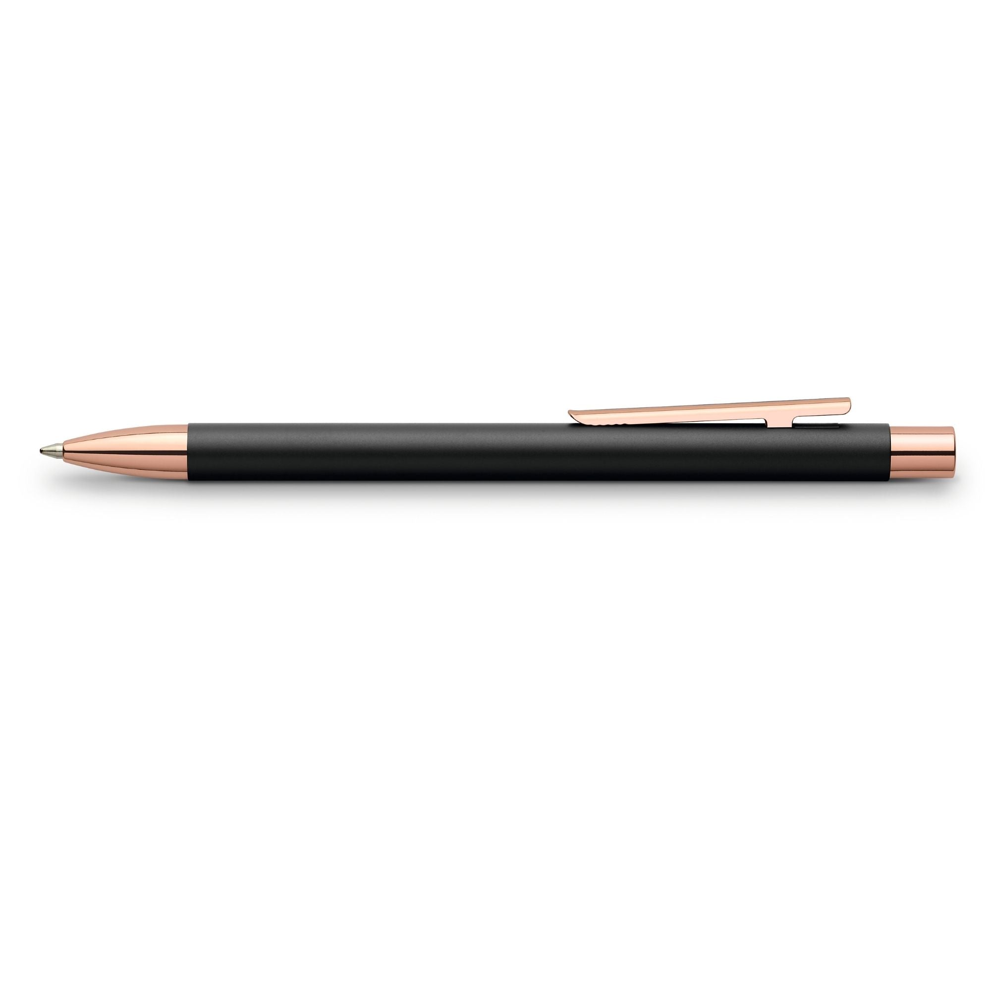 Bolígrafo Neo Slim metal negro mate, rosegold Faber-Castell
