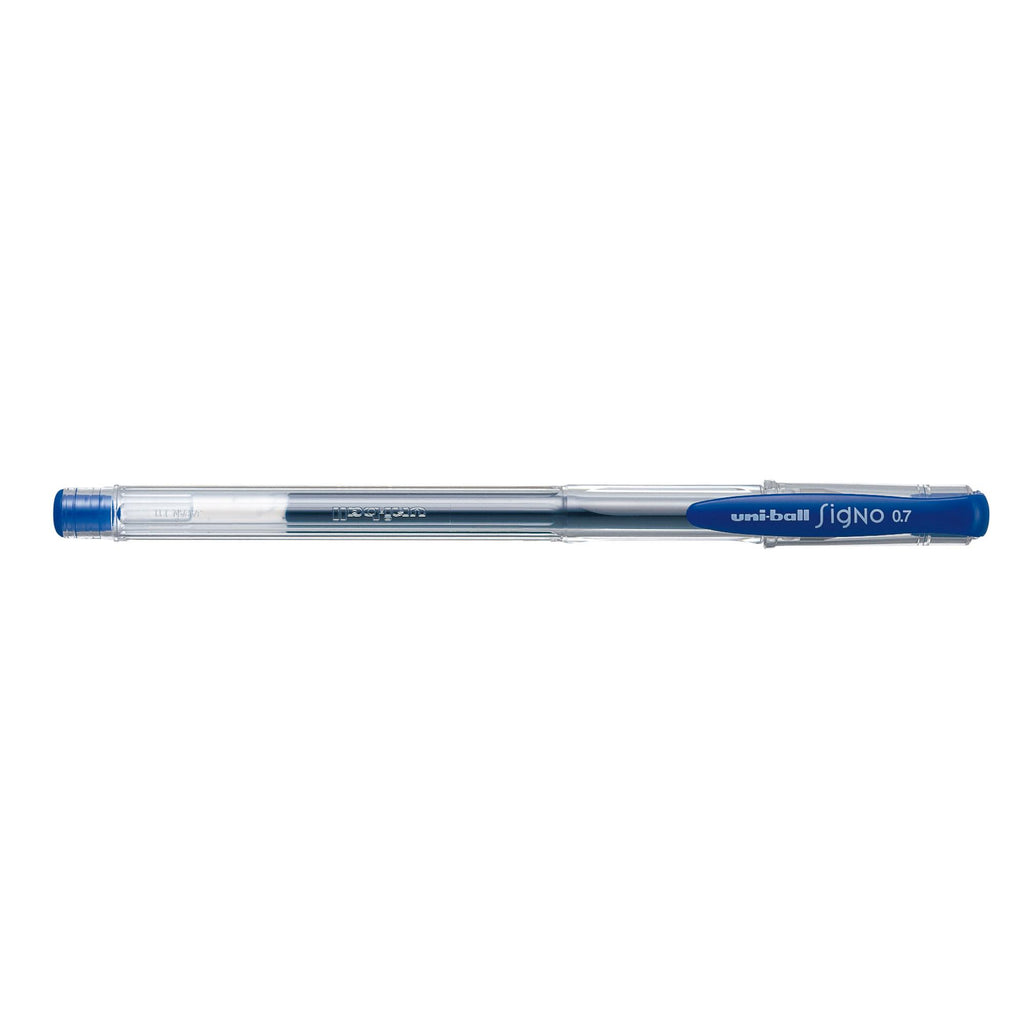 Lápices Gel Uniball Signo-100 0.7mm x2 azules