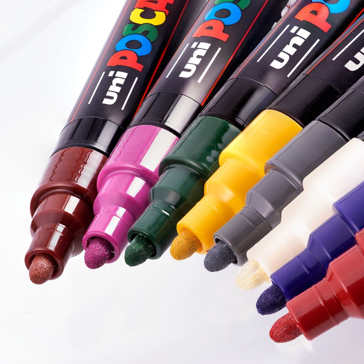 Marcador POSCA PC-5M 8 Colores Oscuros