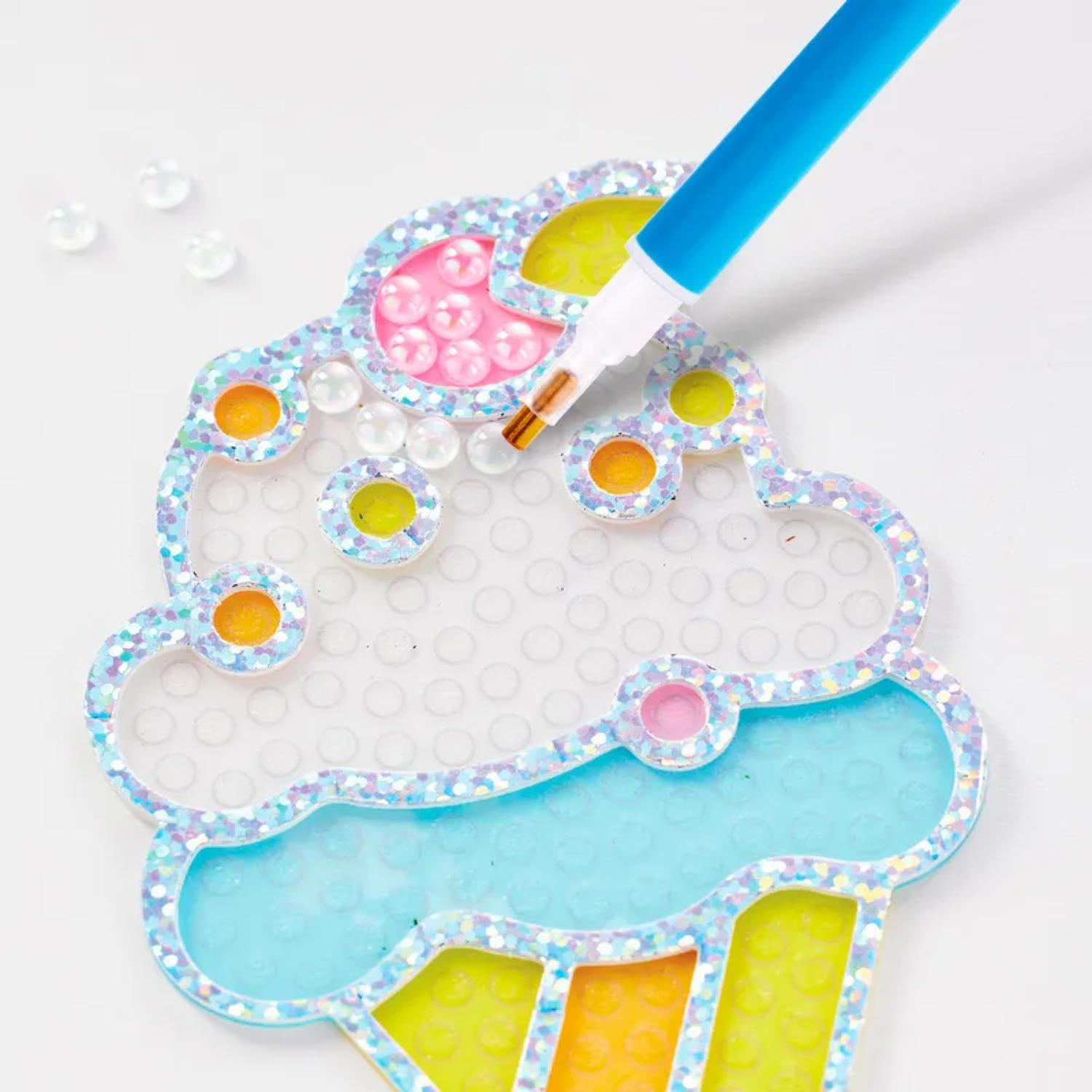 Super Sticker Bubble Gems Creativity for Kids Helado